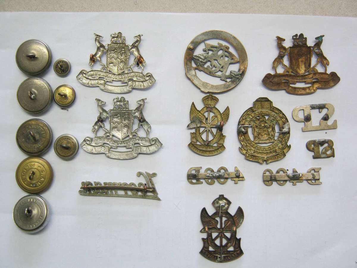 SA Railway Badges.