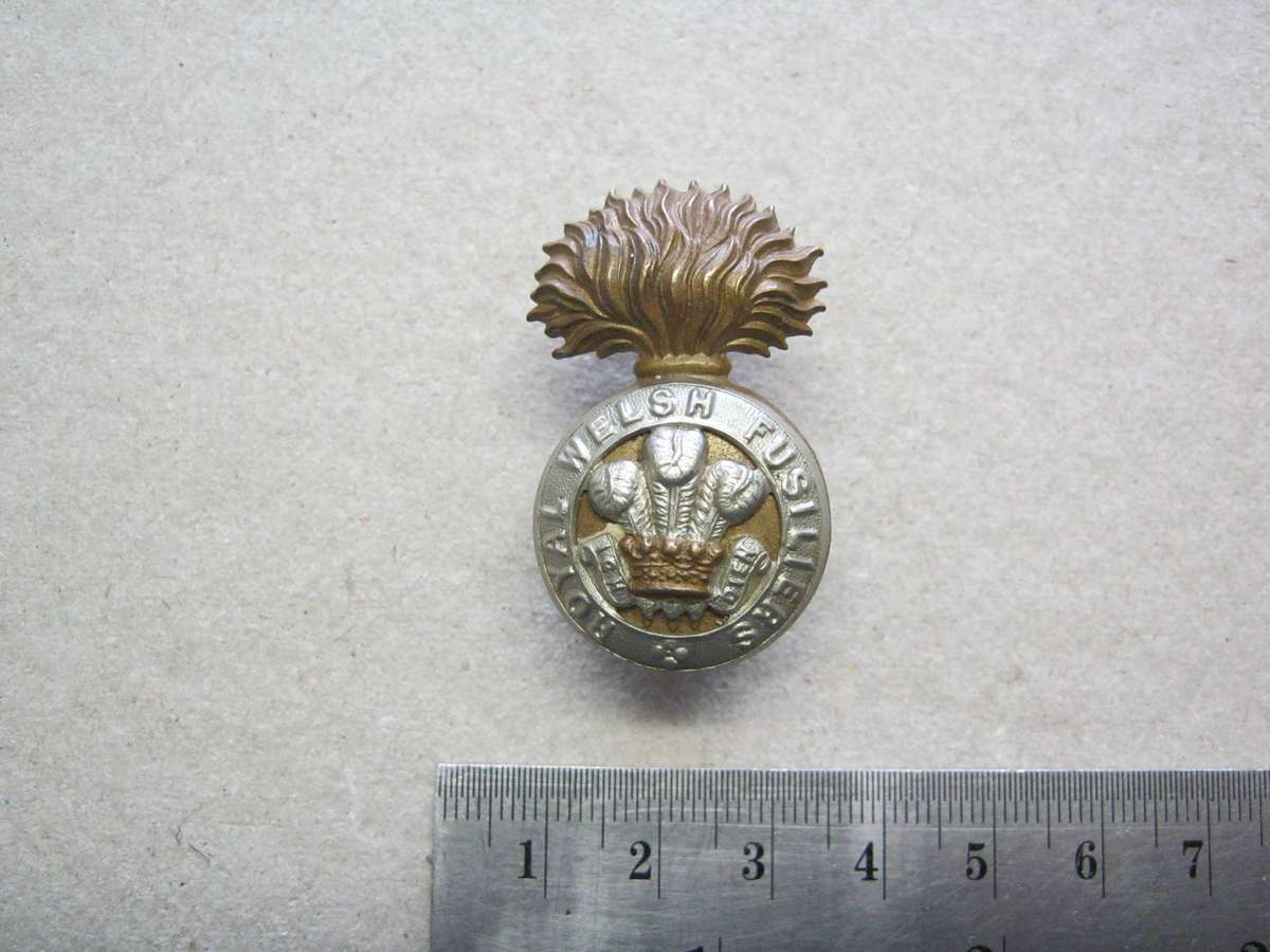 Royal Welsh Fusiliers Cap Badge.