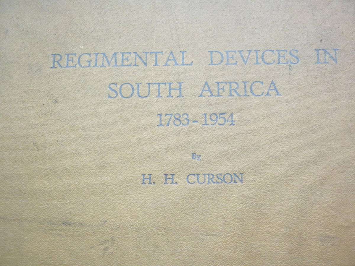 Regimental Devices in SA .