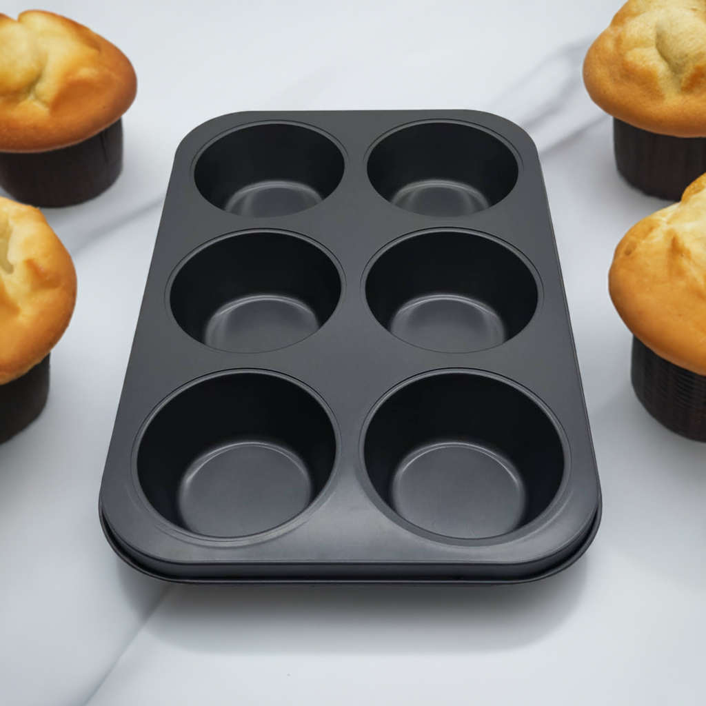JUMBO MUFFIN PAN 6 CUPS