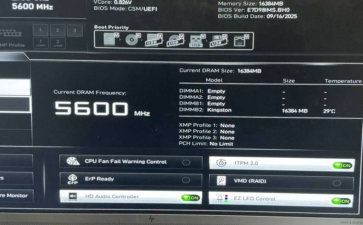 Kingston 16GB DDR5 5600MT/s UDIMM Desktop Memory RAM