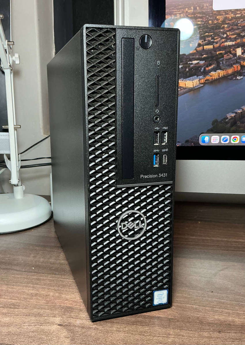 Dell Precision 3431 Workstation PC | i7-8700 | 16GB RAM | 480GB SSD | Win11 Pro