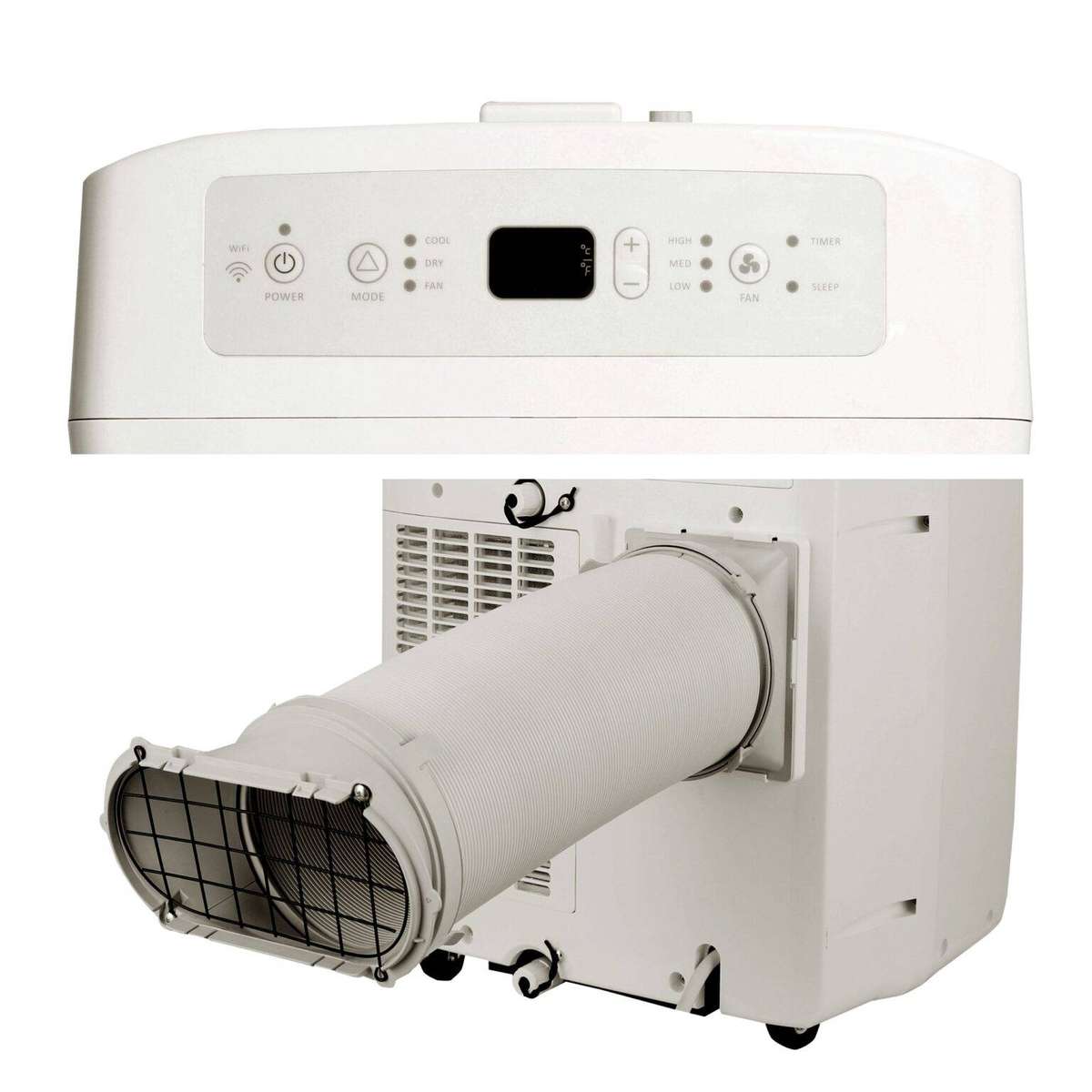 Hisense 12000 BTU Portable Air Conditioner | WiFi Controlled | Heat & Cool