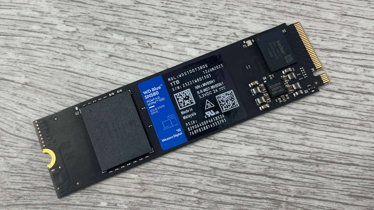 WD Blue SN580 500GB NVMe SSD  Good Condition