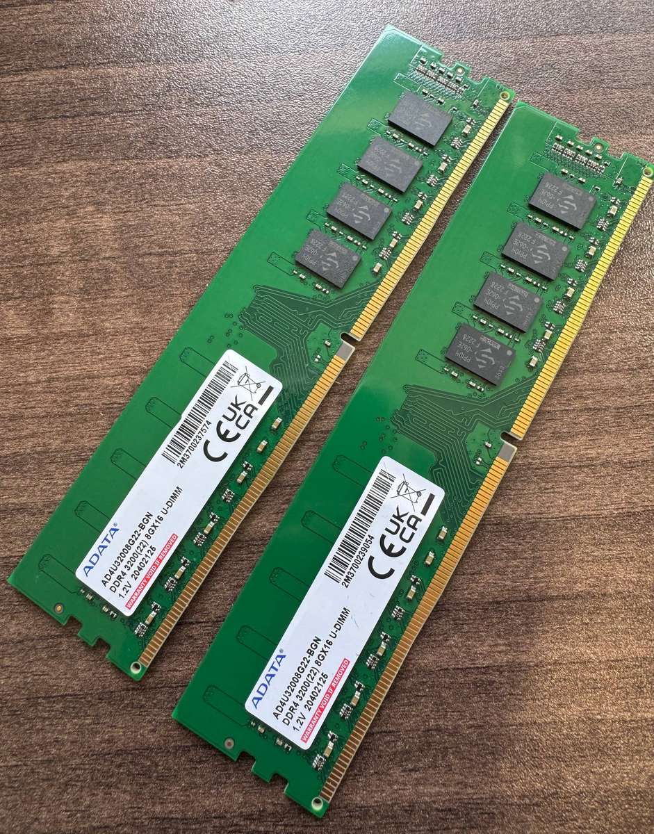16GB (2x8GB) ADATA DDR4 3200MHz Desktop RAM