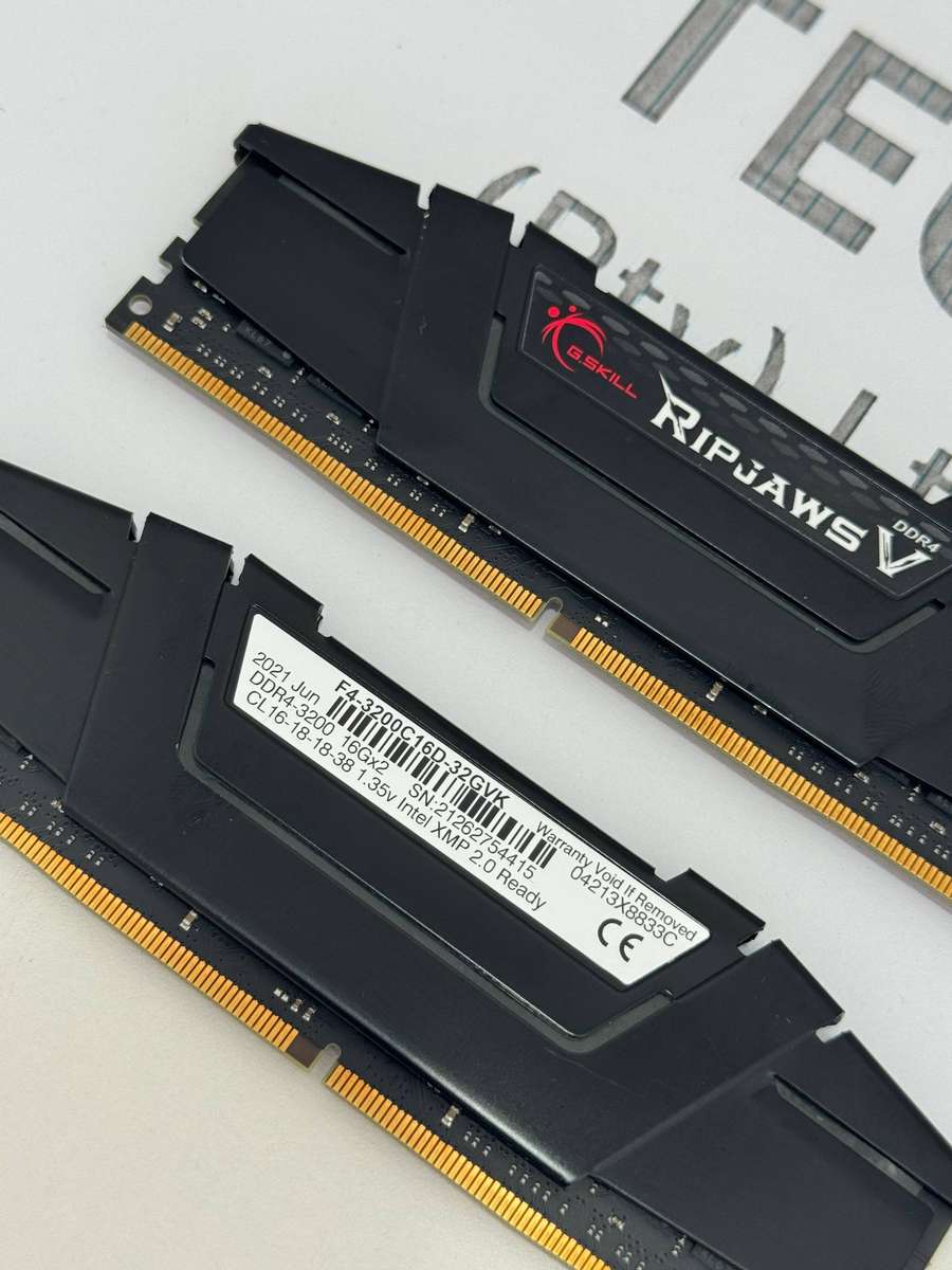 G.Skill Ripjaws V 32GB (2x16GB) DDR4 3200MHz RAM