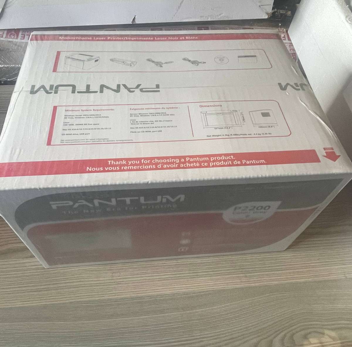 PANTUM P2200 Monochrome Laser Printer