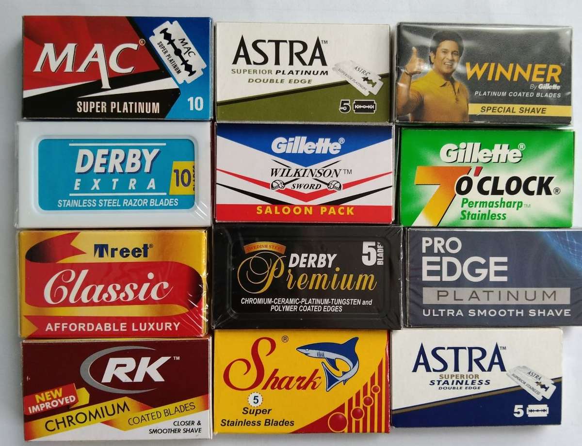 Double Edge Razor Blade Sampler Pack