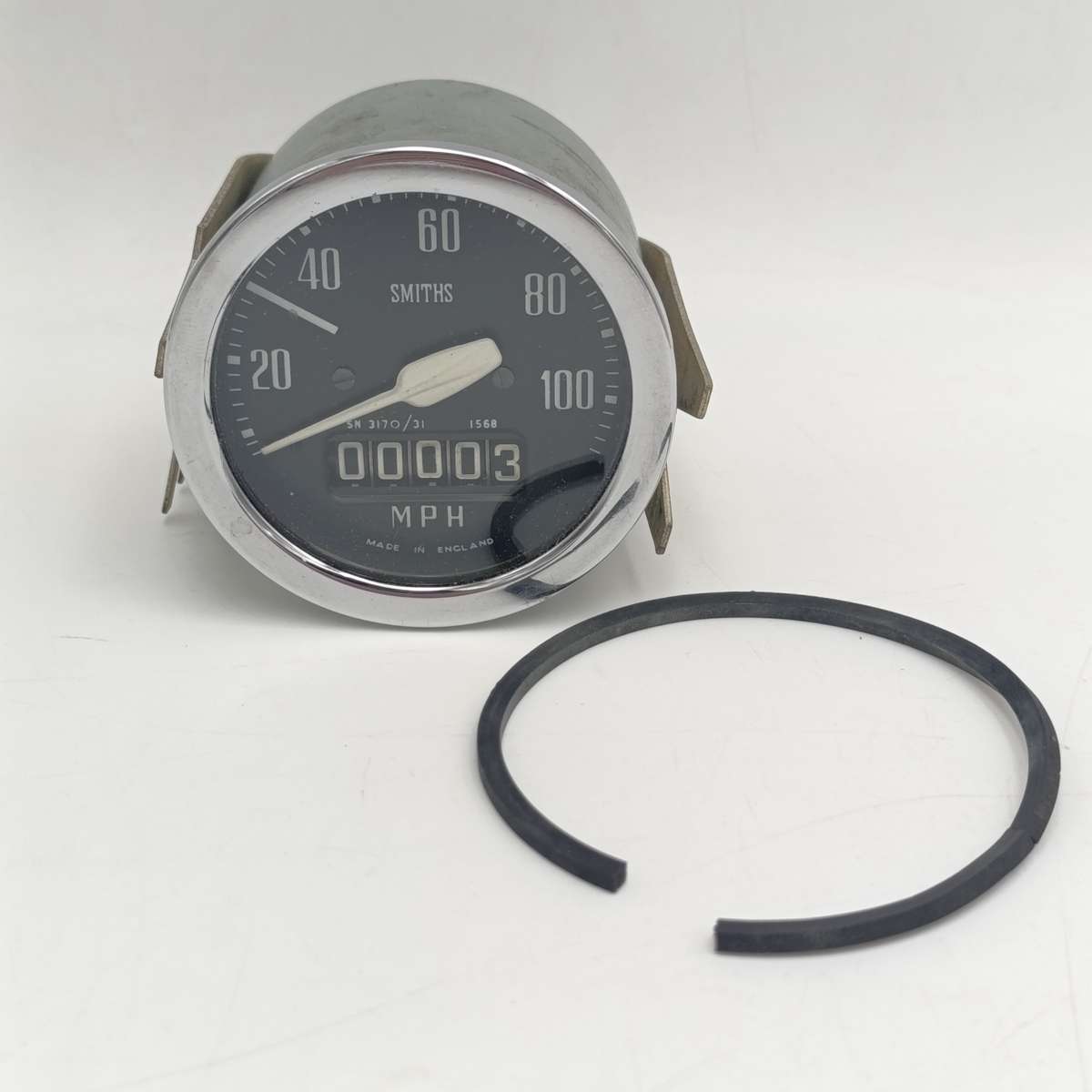 Vintage Smiths SN 3170/31 Speedometer - possibly for James Commodore motorcycle
