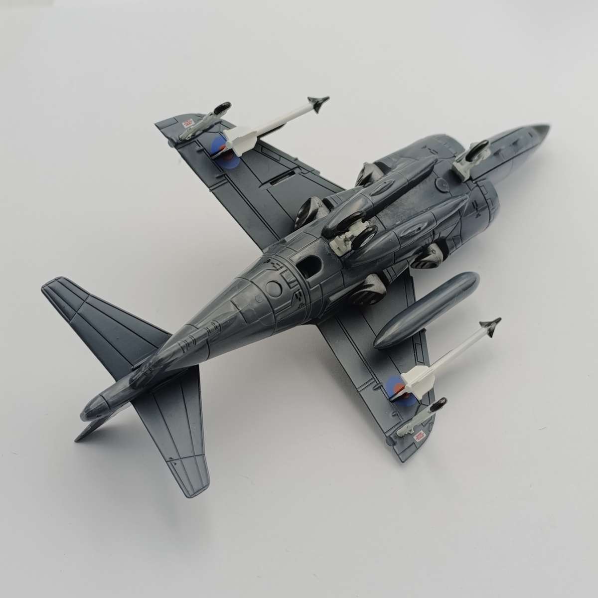 British Sea Harrier MKI die-cast model plane