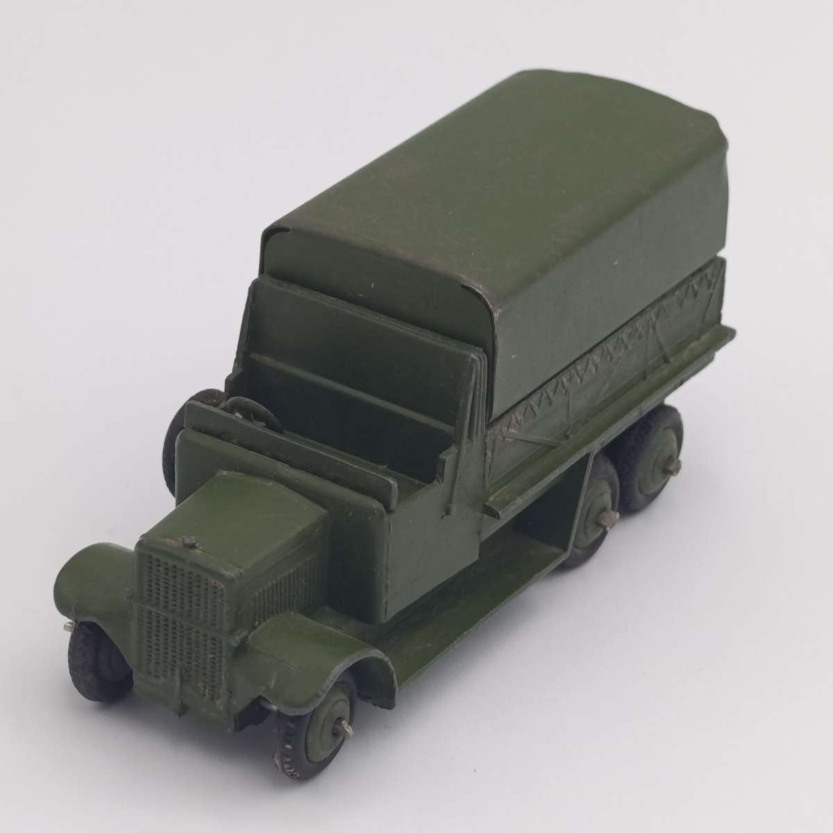 Meccano Dinky Toys #151 B six wheel covered wagon