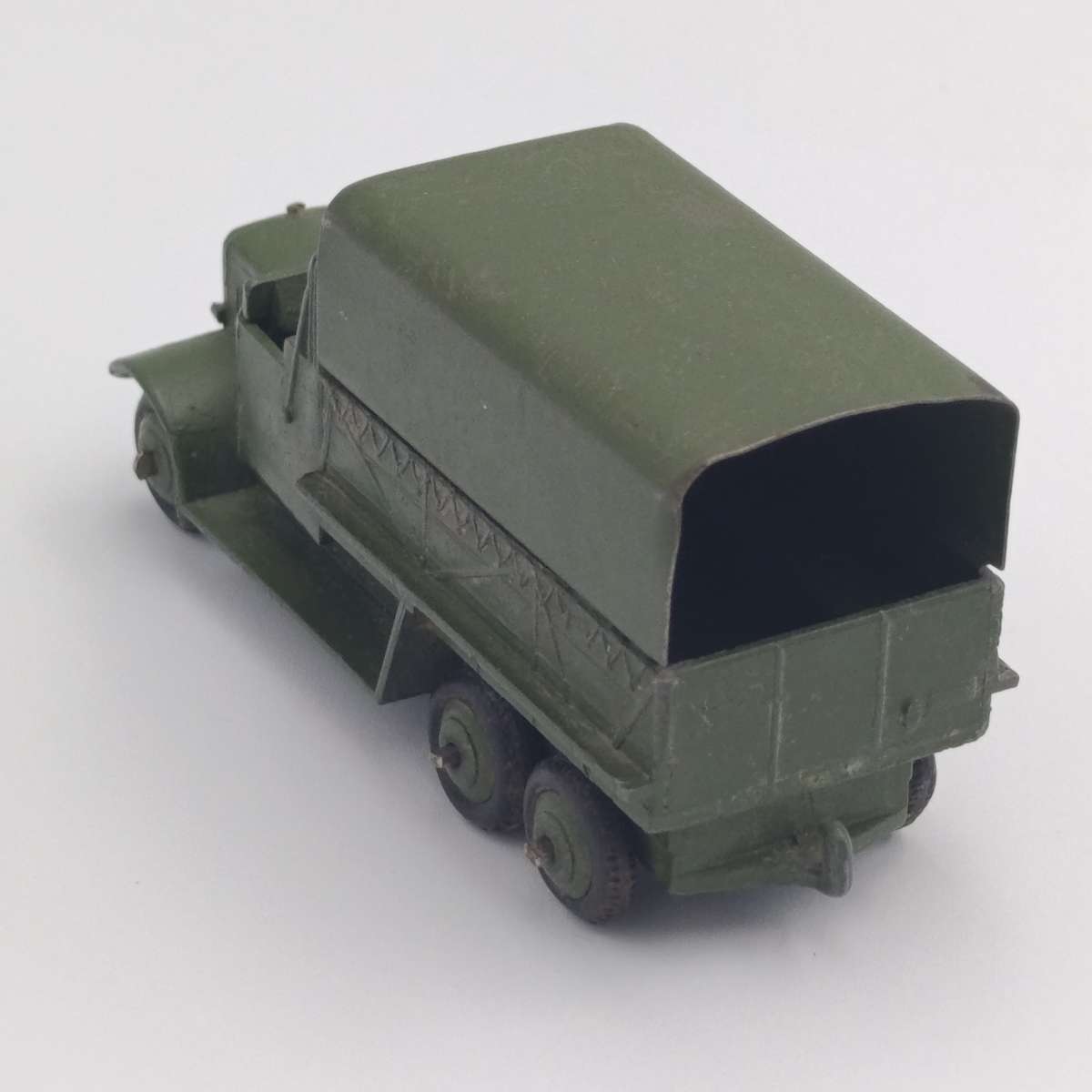 Meccano Dinky Toys #151 B six wheel covered wagon