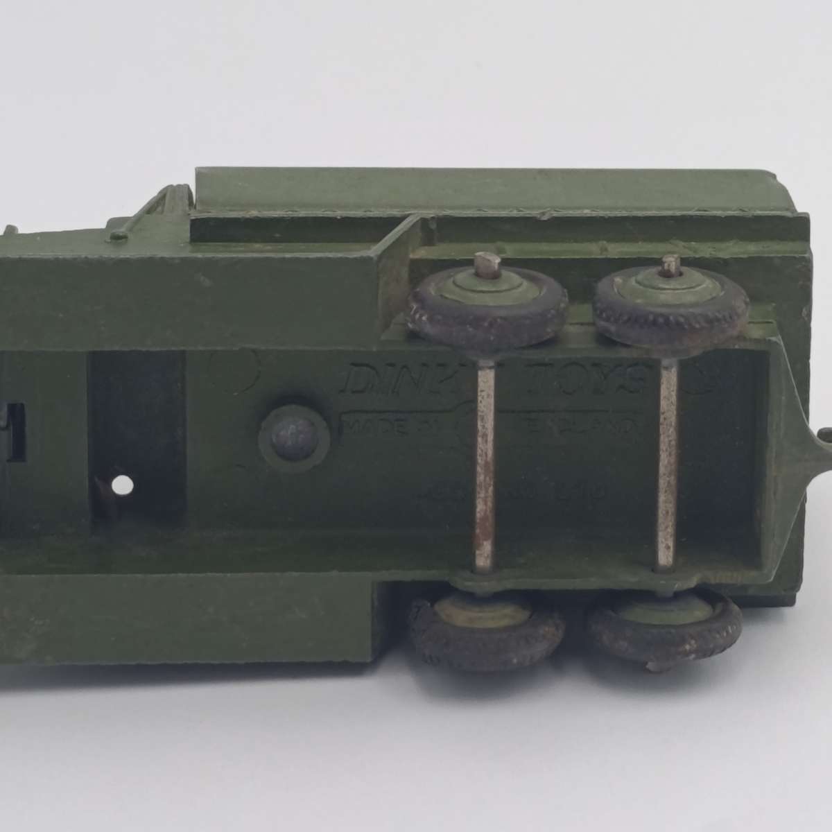 Meccano Dinky Toys #151 B six wheel covered wagon