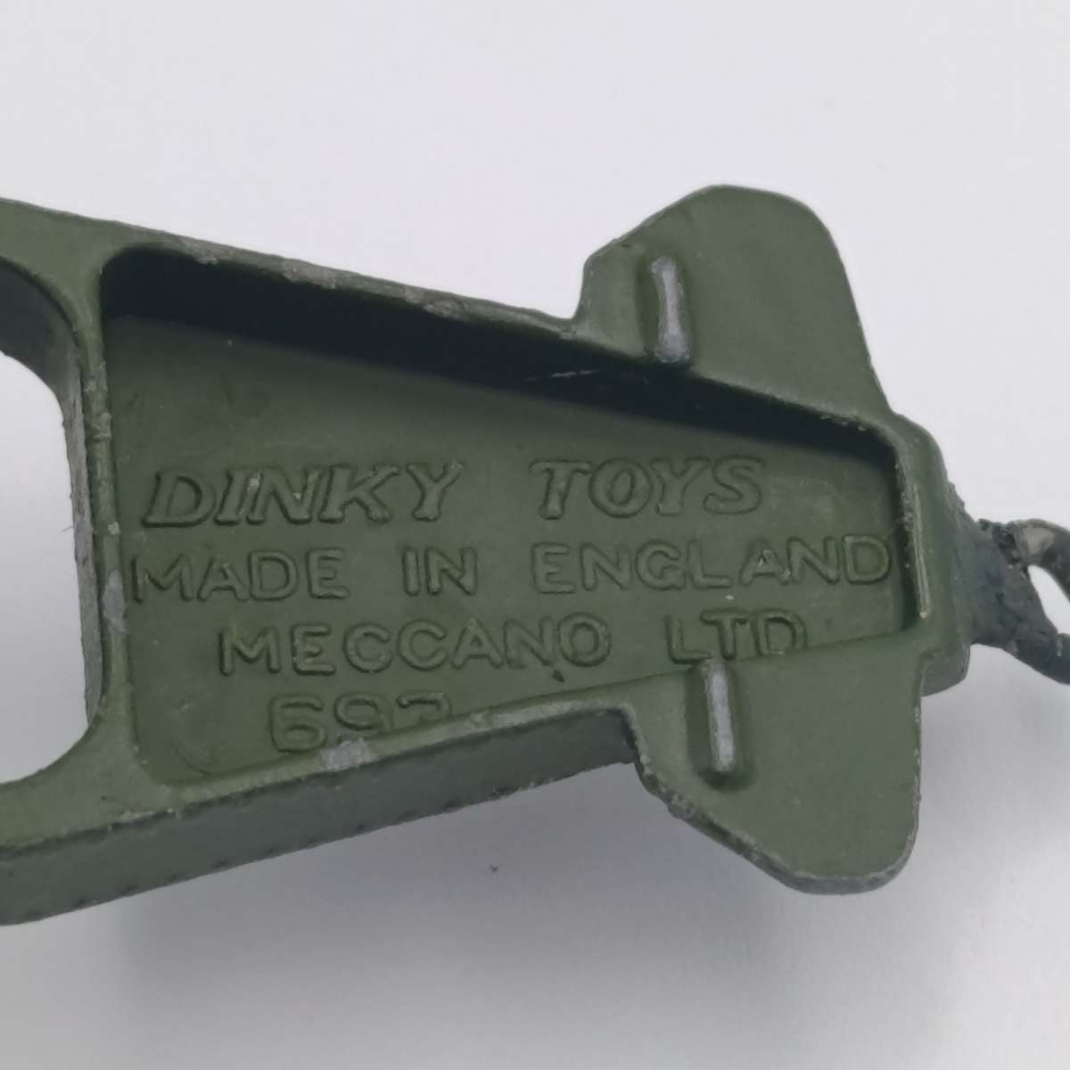 Meccano Dinky Toys #693 Howitzer 7.2 artillery gun