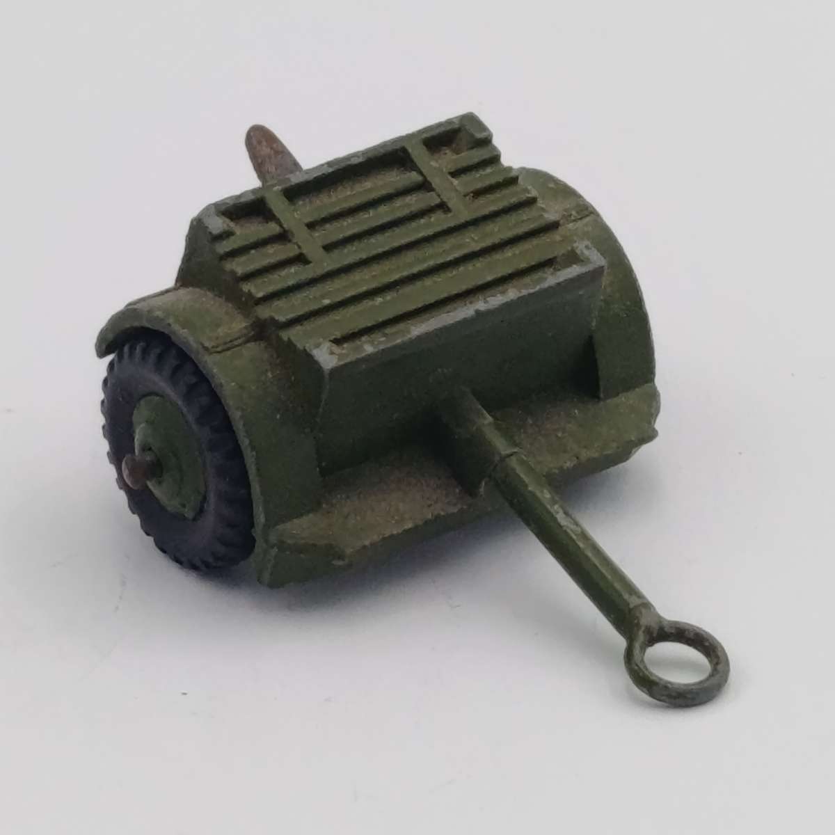 Lot of 3 vintage Meccano Dinky Toys trailers - some damaged