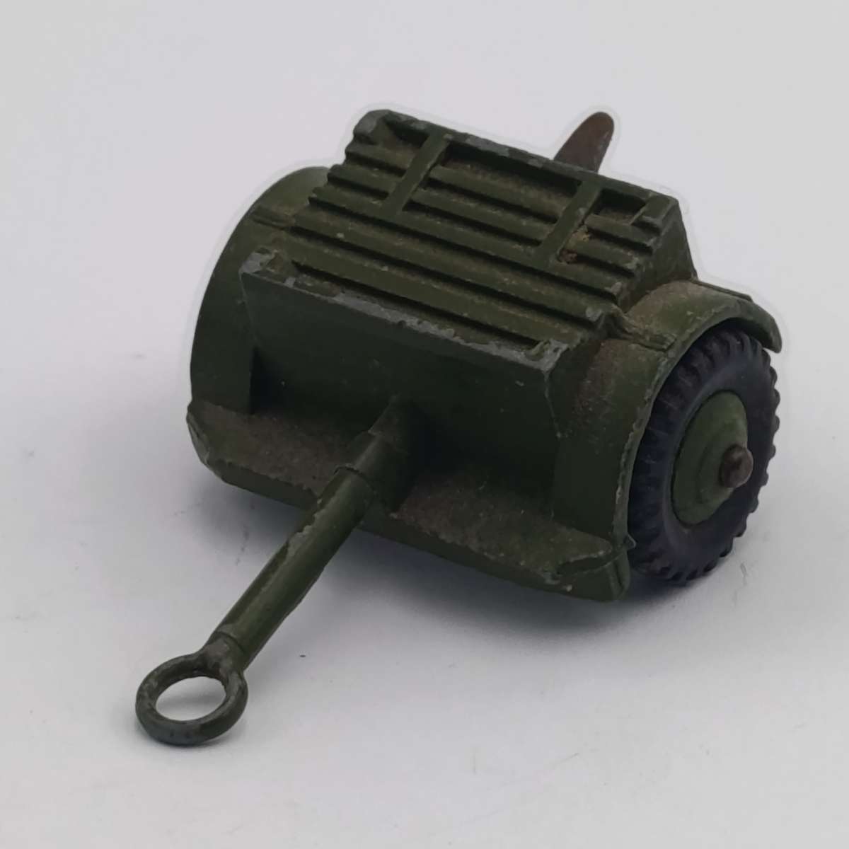 Lot of 3 vintage Meccano Dinky Toys trailers - some damaged