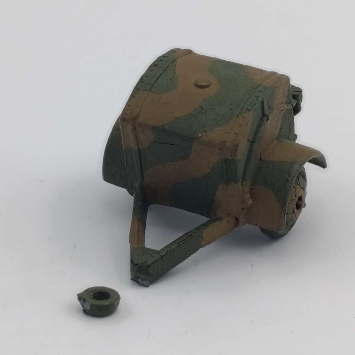 Lot of 3 vintage Meccano Dinky Toys trailers - some damaged