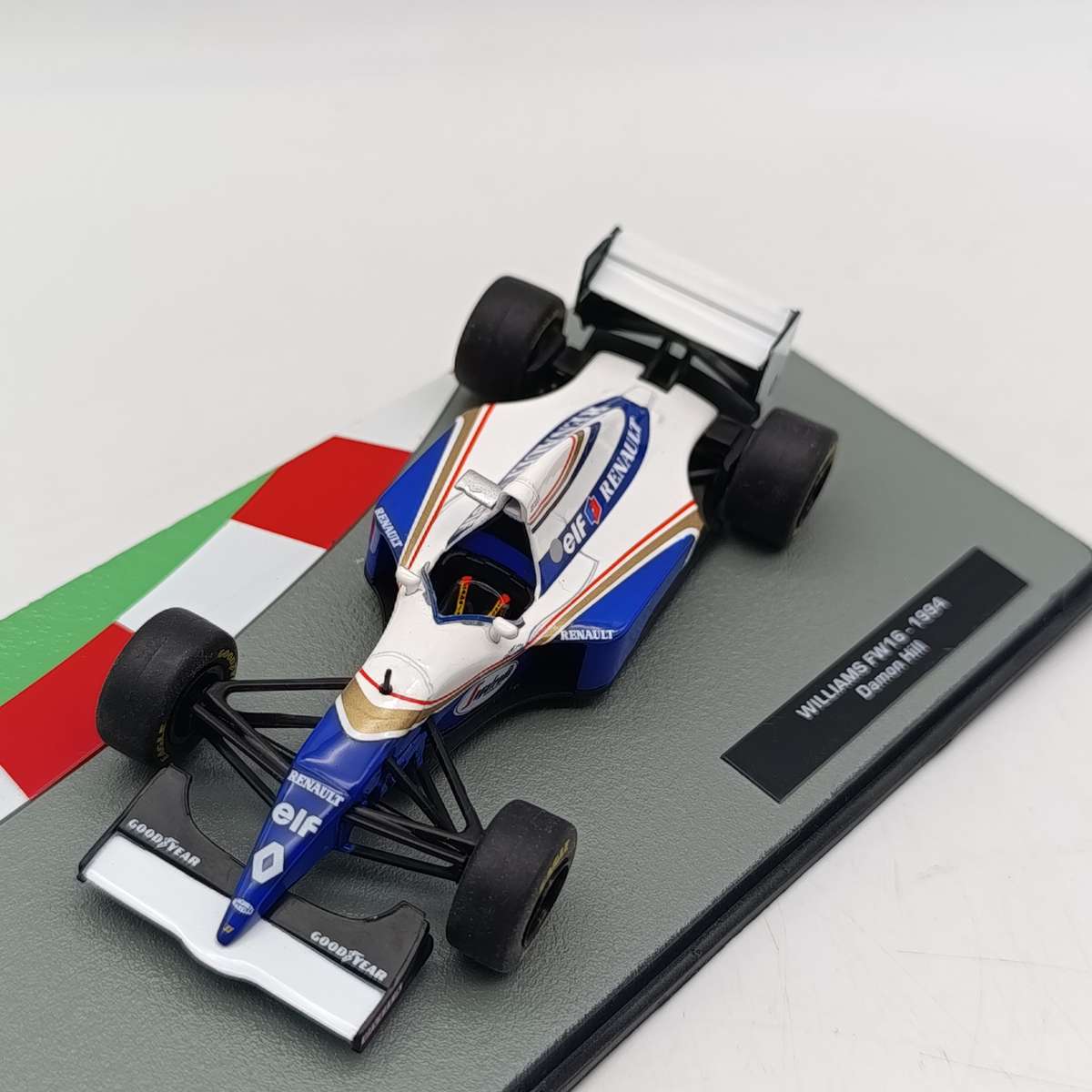 Formula 1 Williams FW16 die-cast racing model car - 0# Damon Hill