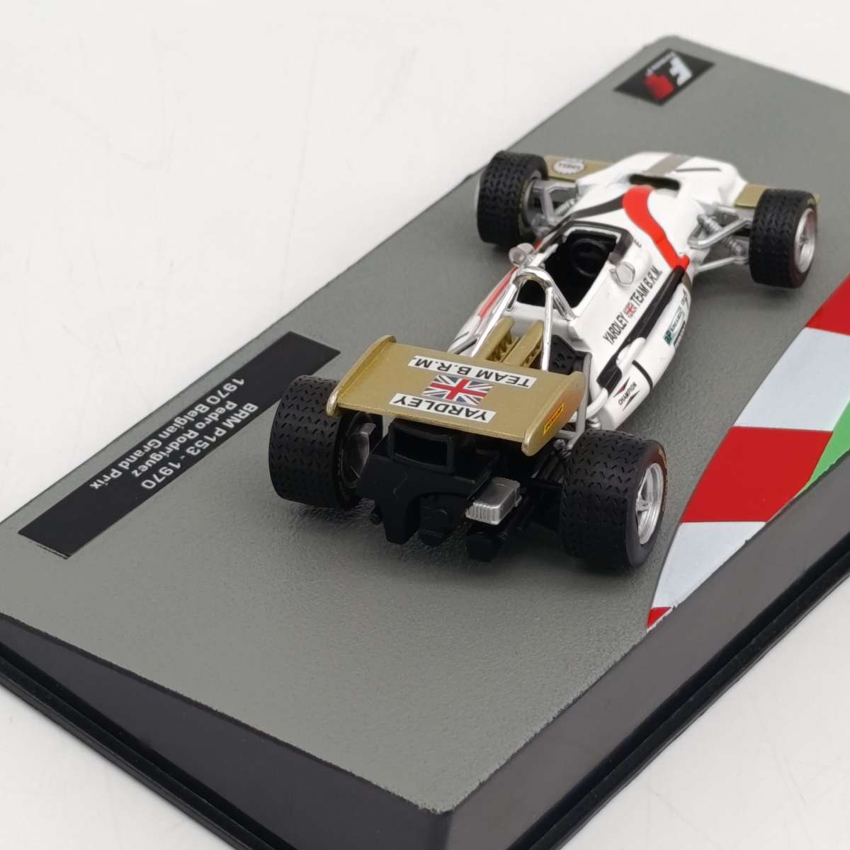 Formula 1 BRM P153 die-cast racing model car - #1 Pedro Rodriguez