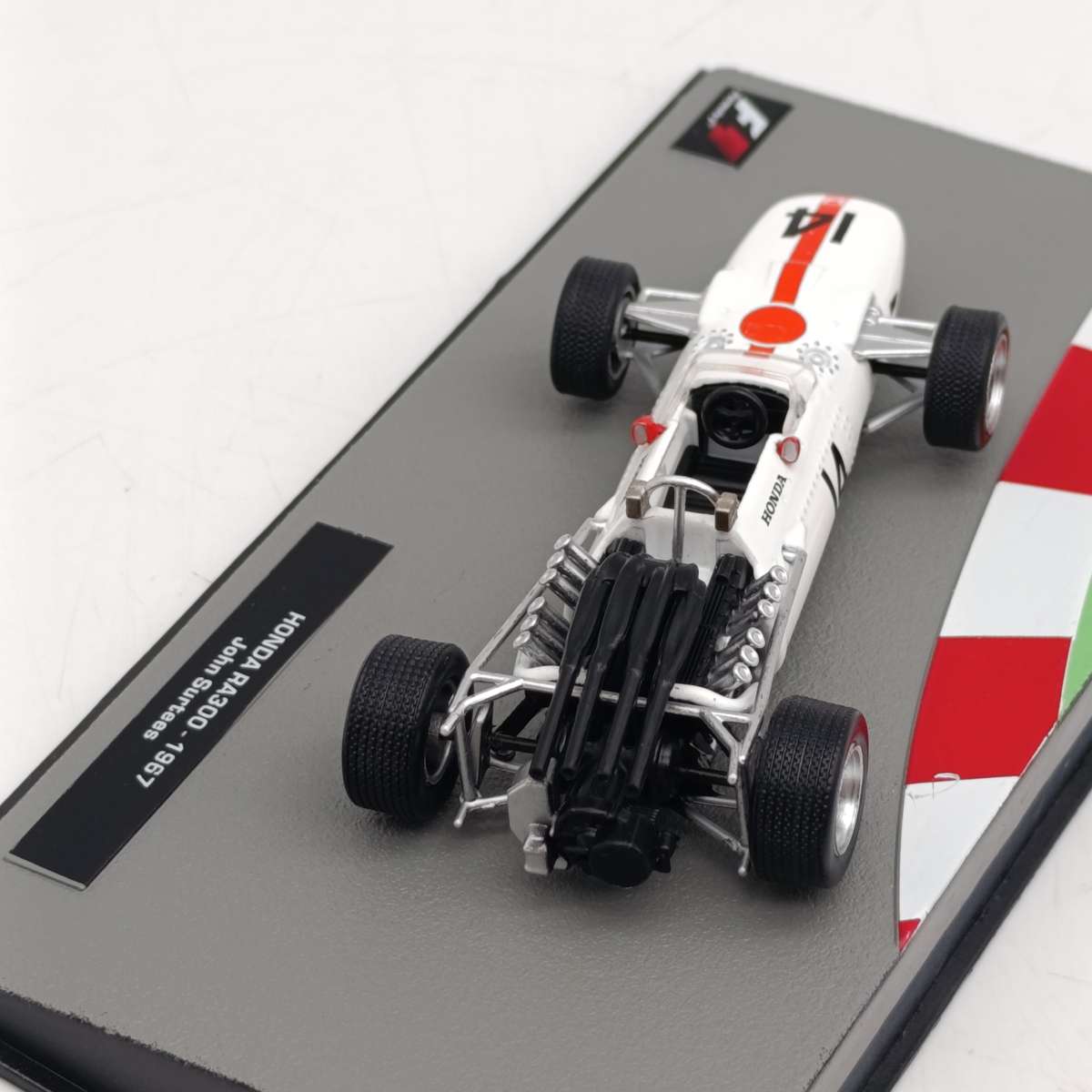 Formula 1 Honda RA300 die-cast racing model car - #14 John Surtees