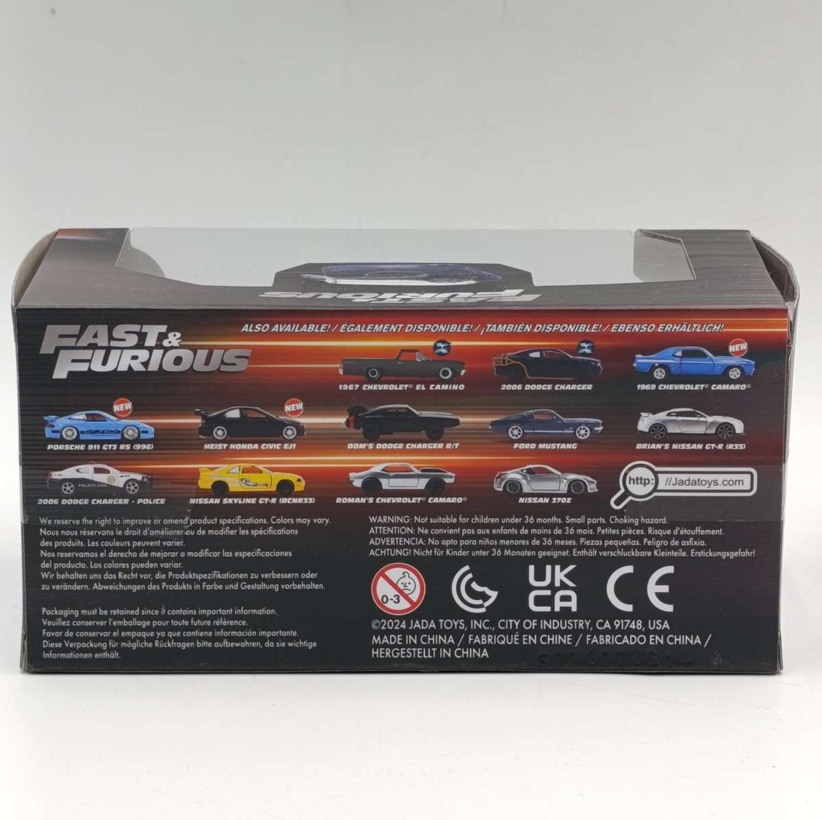 Jada Fast and Furious Brian's Mitsubishi Eclipse die-cast model car in box - scale 1/32