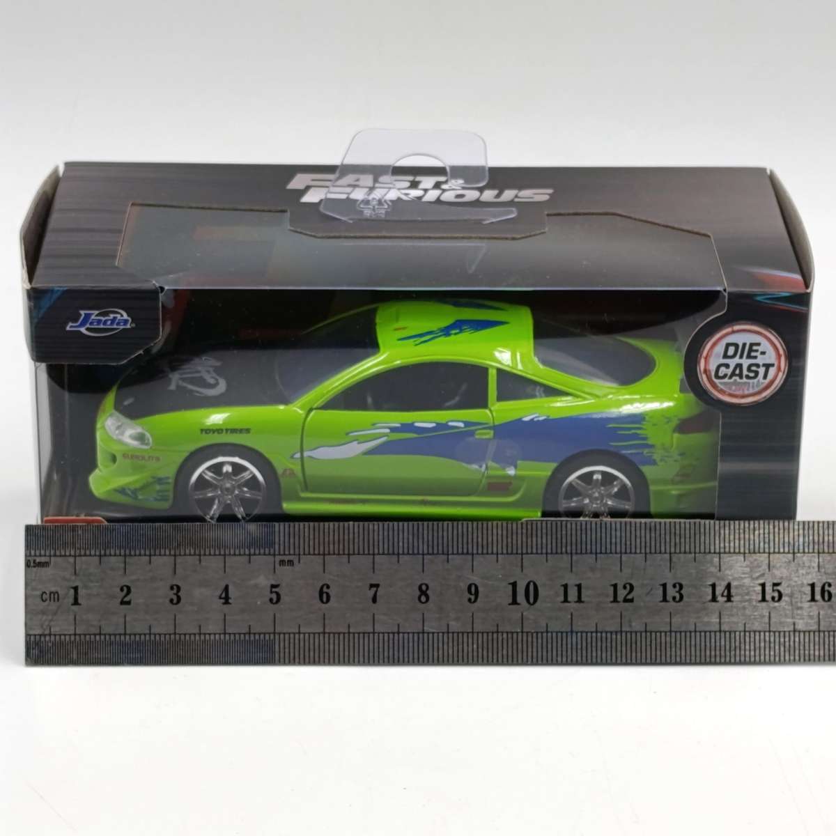 Jada Fast and Furious Brian's Mitsubishi Eclipse die-cast model car in box - scale 1/32