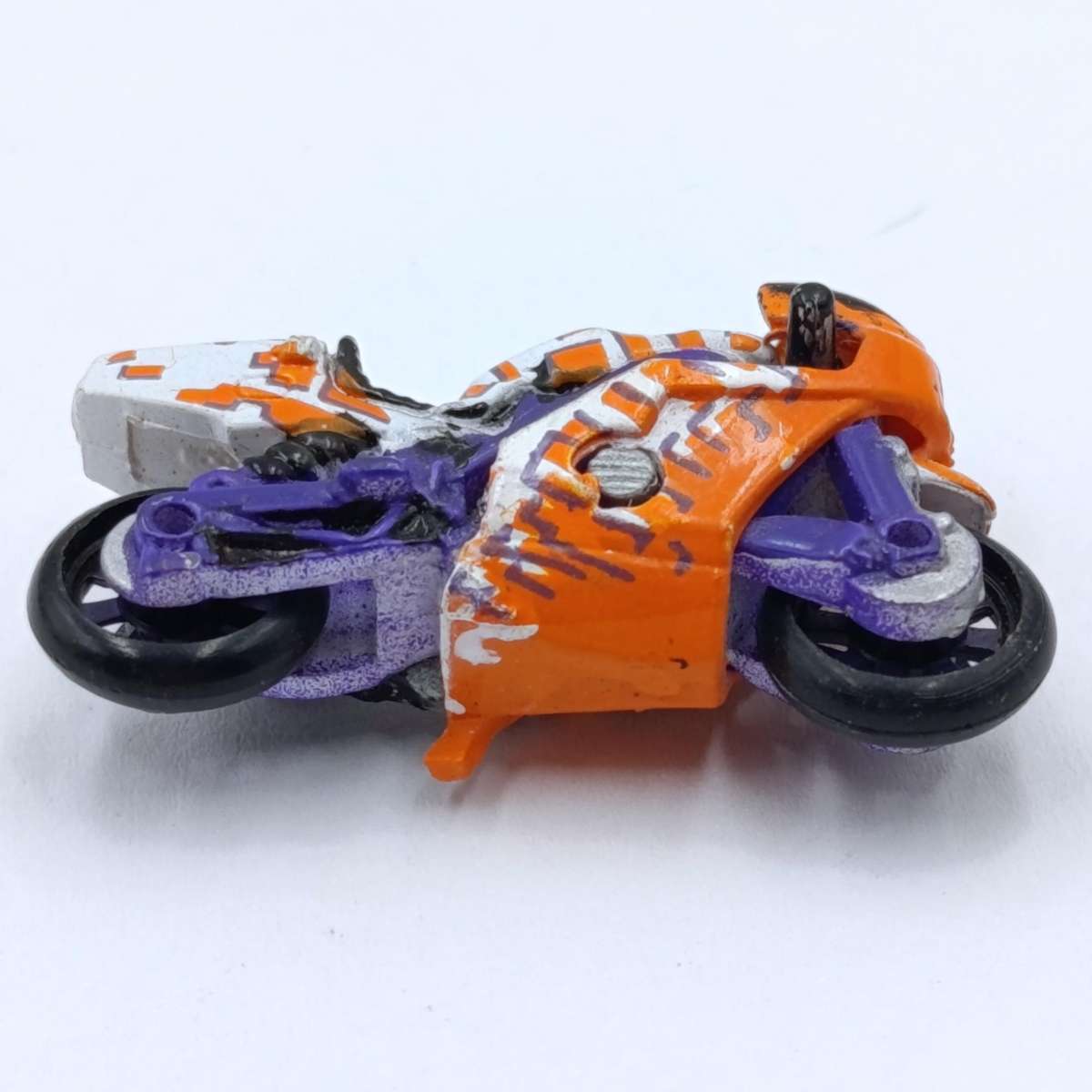 Lot of 4 Vintage Galoob Micro Machines motorcycles with stands