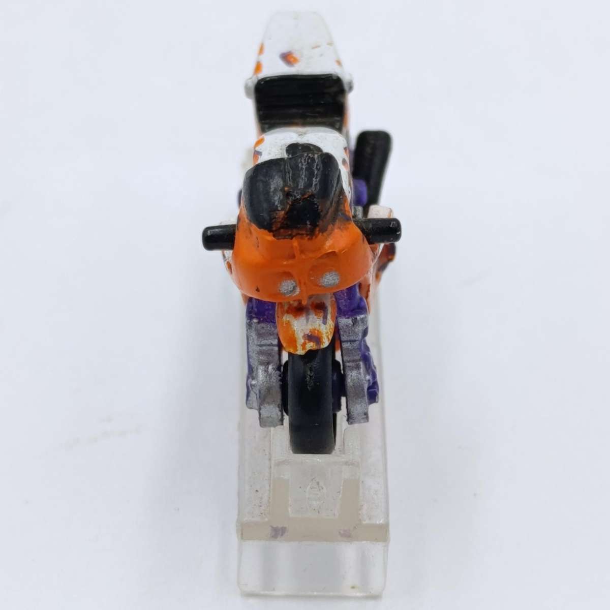 Lot of 4 Vintage Galoob Micro Machines motorcycles with stands