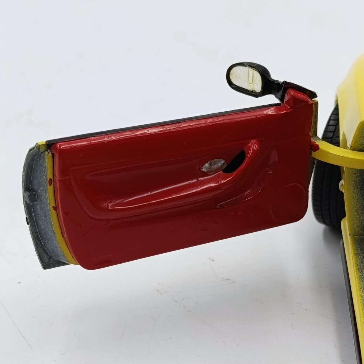 Gate Peugeot 406 Coupe die-cast model car - mirrors repaired - scale 1/18