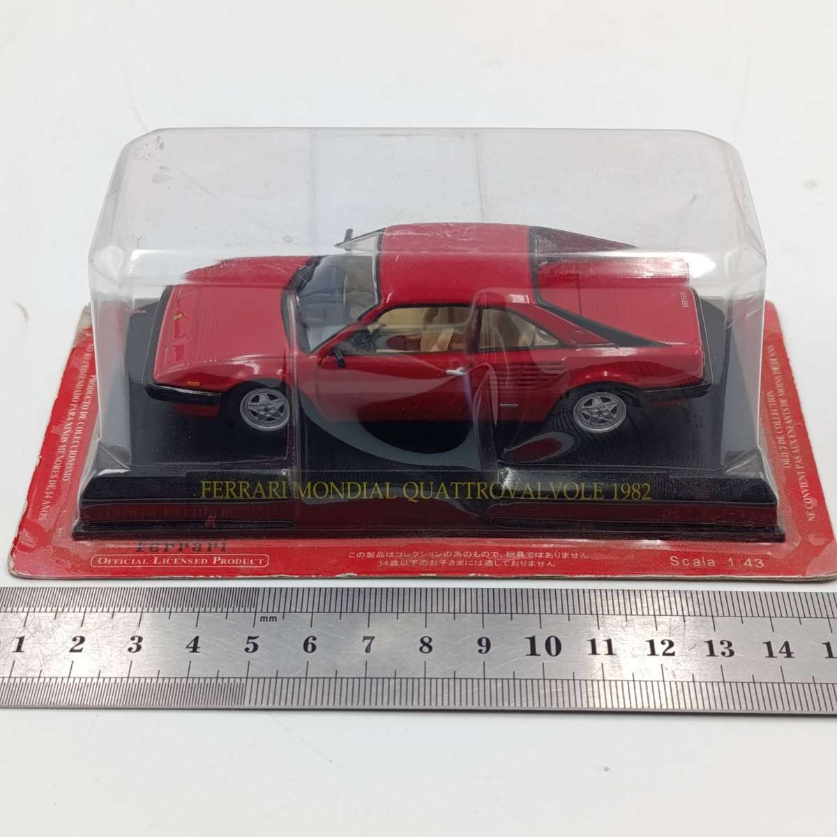1982 Ferrari Mondial Quattrovale die-cast model car - scale 1/43