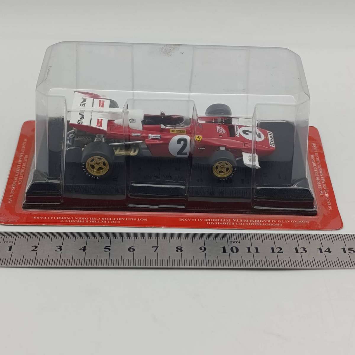 1971 Ferrari F312 B2 Formula 1 die-cast racing model car - scale 1/43