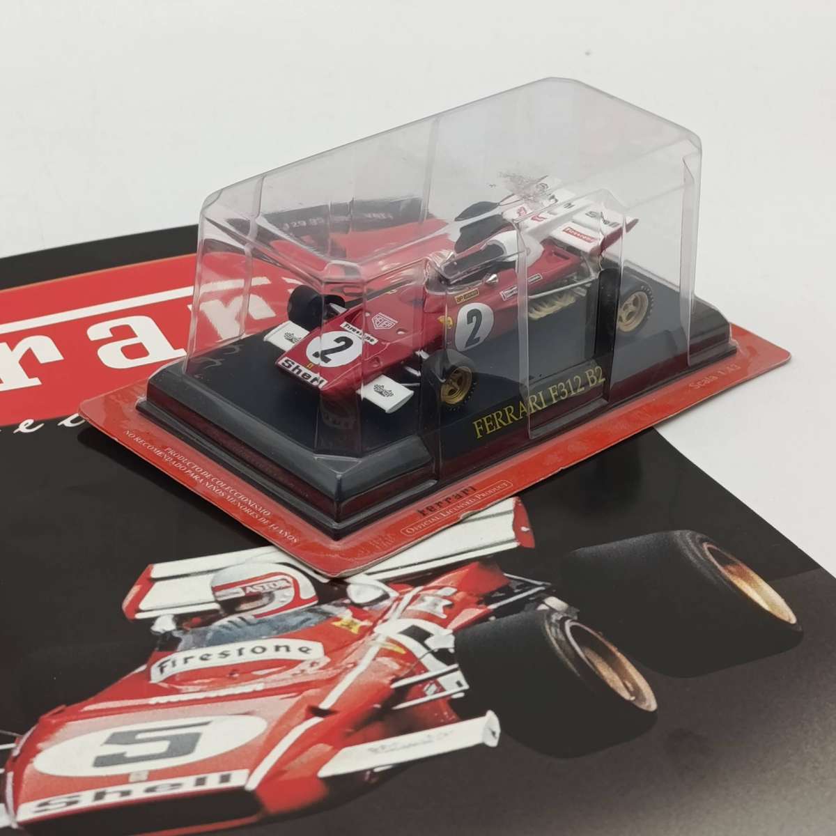 1971 Ferrari F312 B2 Formula 1 die-cast racing model car - scale 1/43