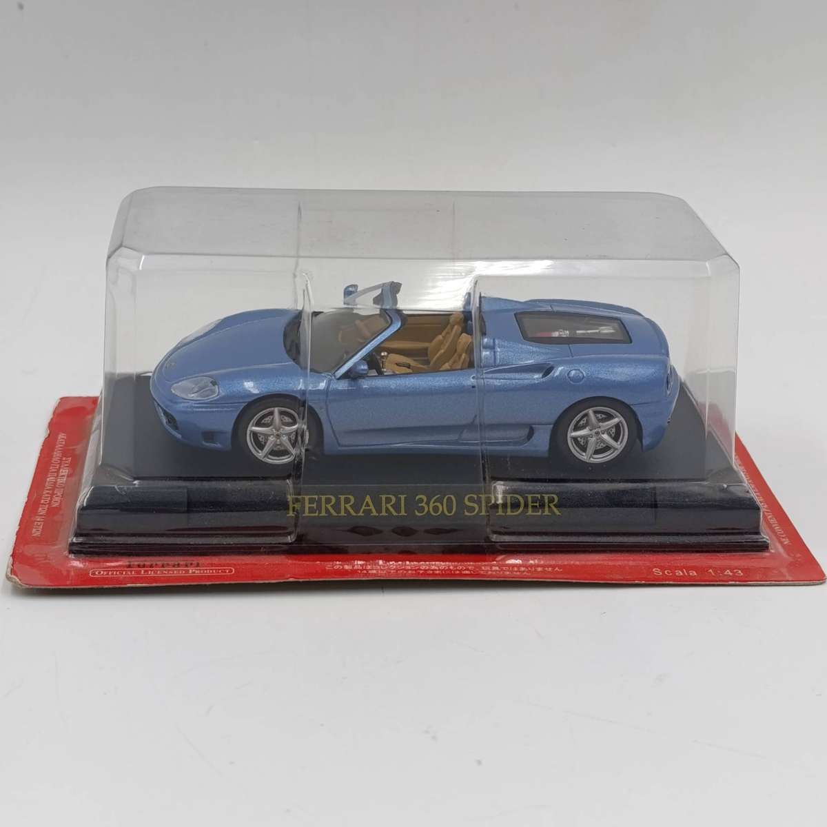 Ferrari 360 Spider die-cast model car - scale 1/43