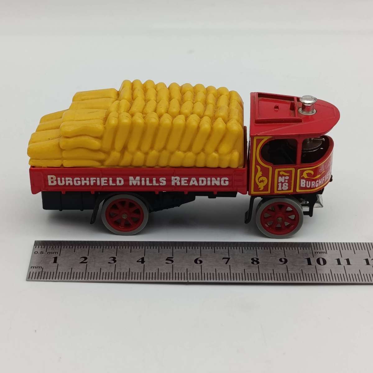 Matchbox Y18 1918 Atkinson steam wagon model car - Models of Yesteryear