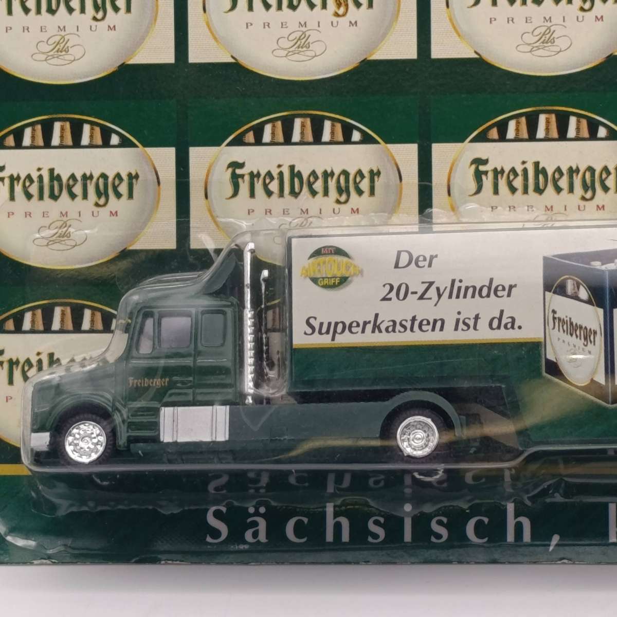 Worlein GMBH Freiberger Premium beer model toy truck - still sealed