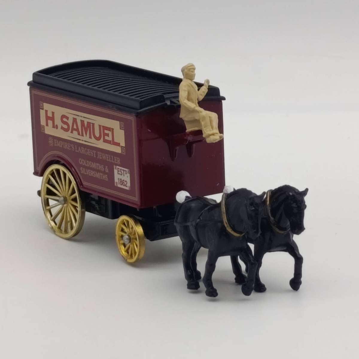 Lledo H.Samuel advertising horse drawn removal cart die-cast model in box