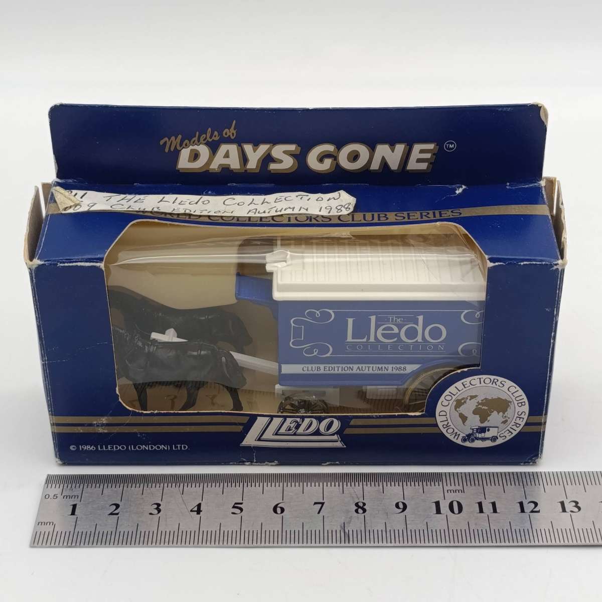 Lledo The Lledo Collection horse-drawn removal van die-cast model in box