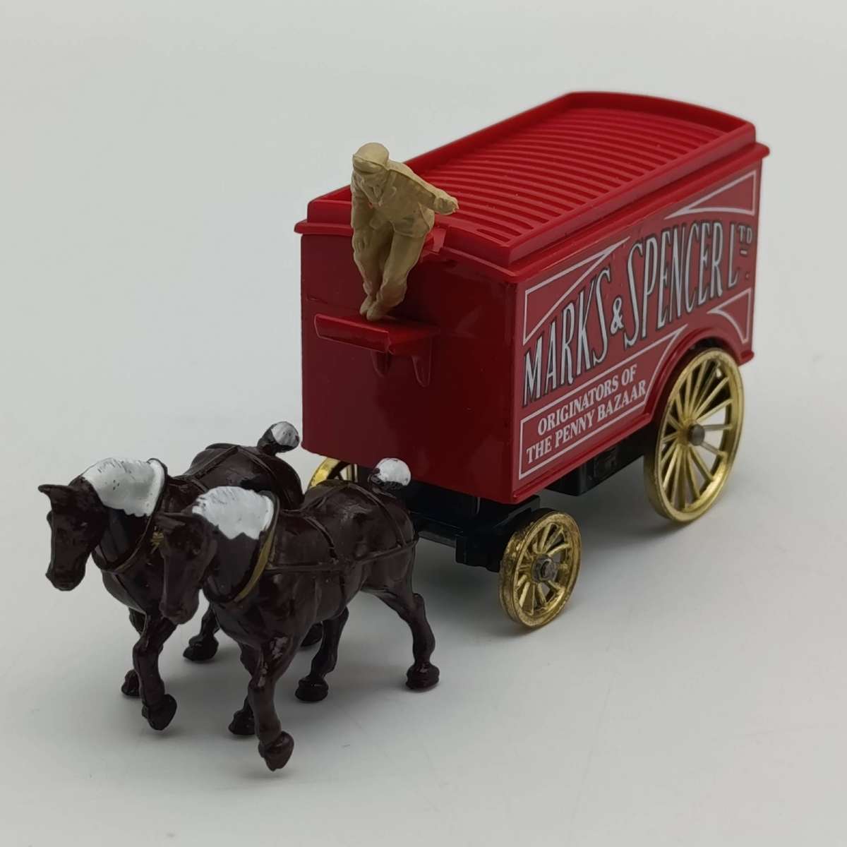 Lledo Marks & Spencer ltd horse-drawn cart die-cast model in box