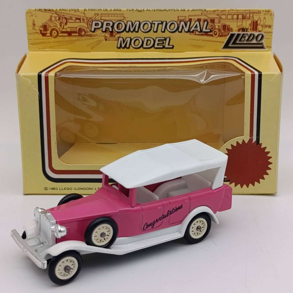 Lledo 1925 Rolls-Royce Silver ghost die-cast model car in box