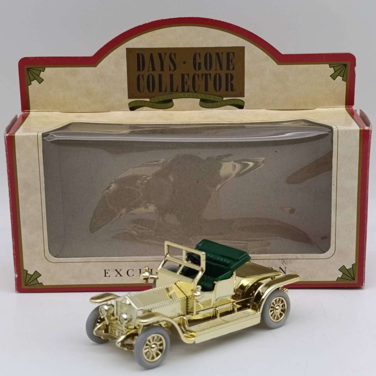 Lledo 1907 Rolls Royce Silver Ghost coupe 1994 collectors club gold issue die-cast model car in box