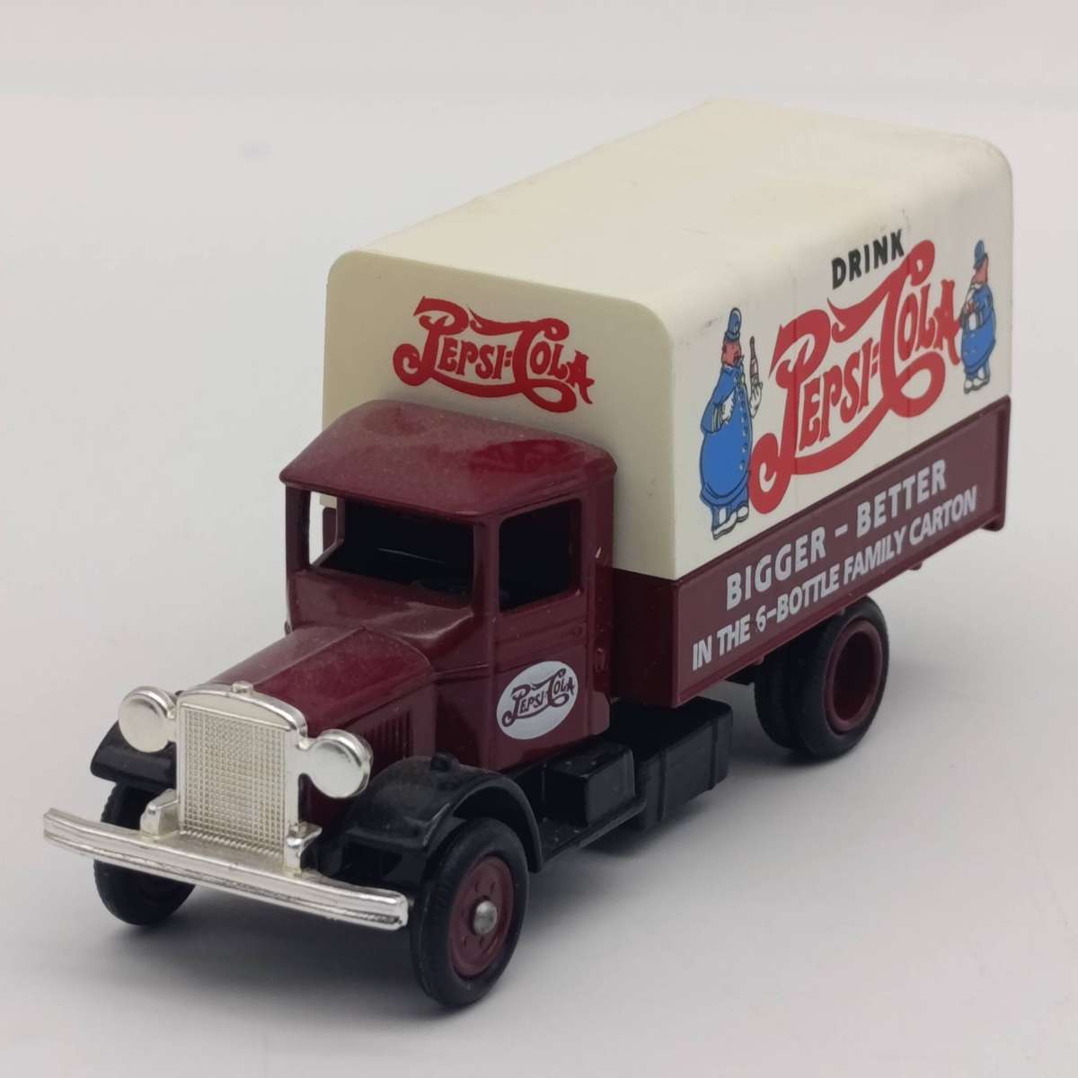 Lledo 1934 Mack Pepsi-Cola canvas back delivery truck in box