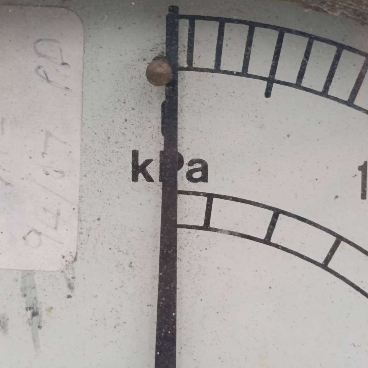 Vintage SA Railways Ferris Vacuum gauge - marked SAR - SAS