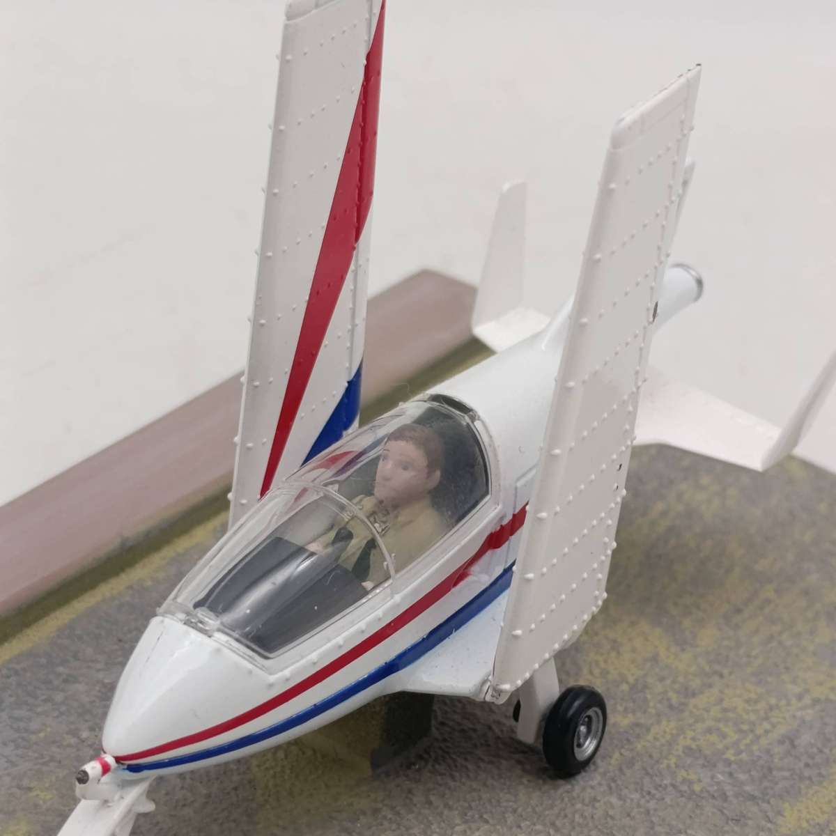 James Bond 007 Acrostar model plane with booklet - Octopussy