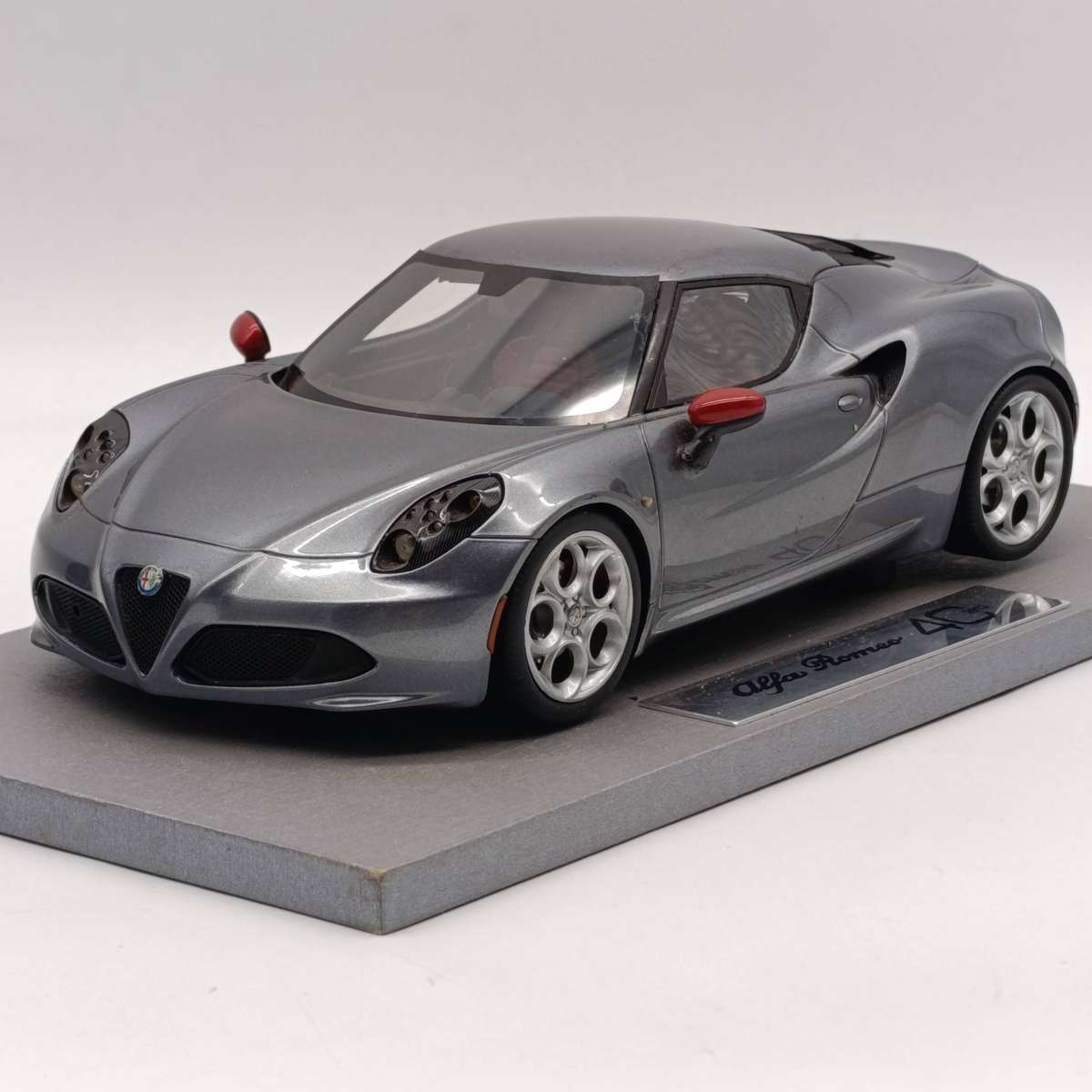 BBR Blue Moon Collection Alfa Romeo 4C Die-Cast Model Car - Limited Edition 1/18 Scale