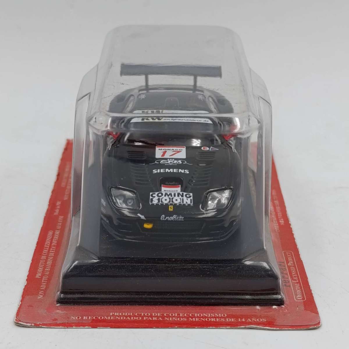2004 Ferrari 575 GTC die-cast racing model car - scale 1/43