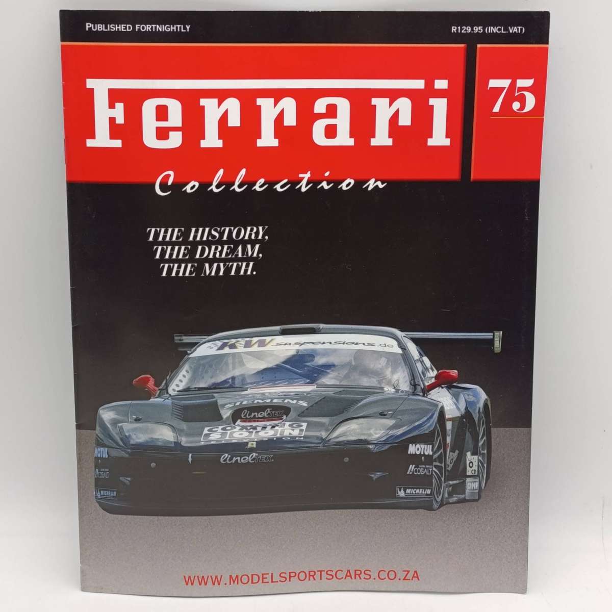 2004 Ferrari 575 GTC die-cast racing model car - scale 1/43