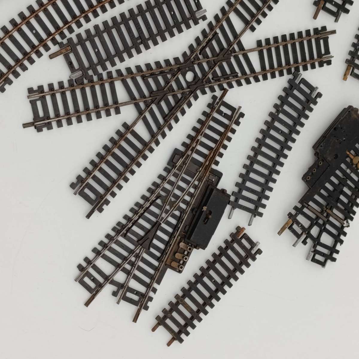 Lot of 10 Lima HO scale assorted railway tracks