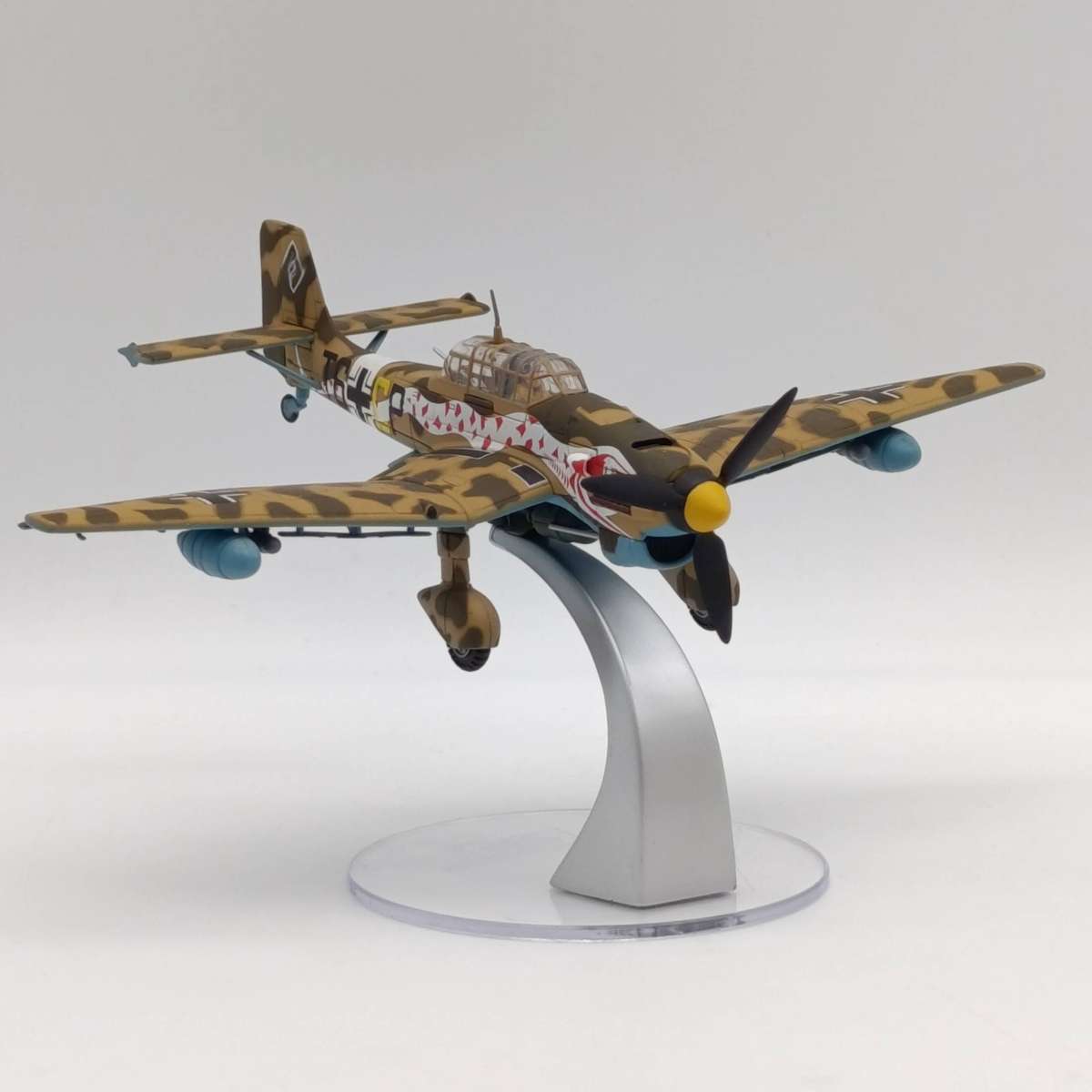 Corgi WW2 Junkers JU-87-R2 Stuka tropical die-cast model plane in box - scale 1/72