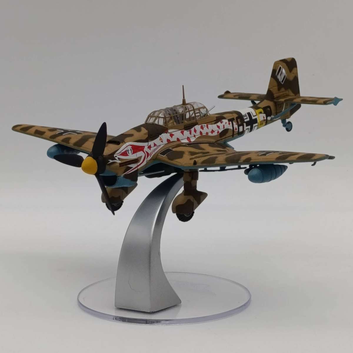 Corgi WW2 Junkers JU-87-R2 Stuka tropical die-cast model plane in box - scale 1/72