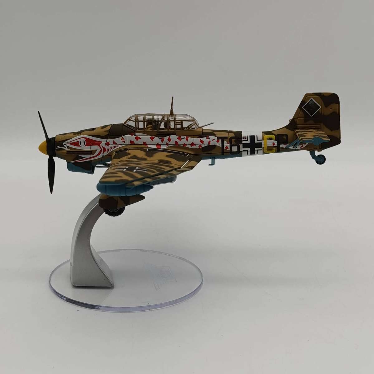 Corgi WW2 Junkers JU-87-R2 Stuka tropical die-cast model plane in box - scale 1/72